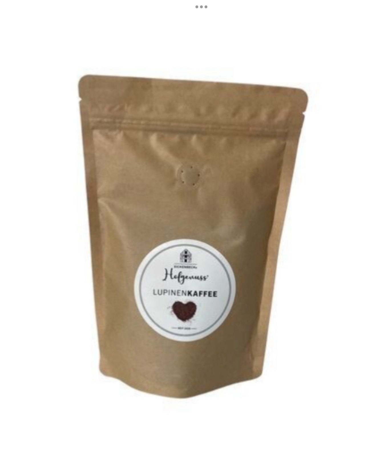 Lupinenkaffee mit Brettchen, das ideale Geschenk im Frühling oder zu Ostern