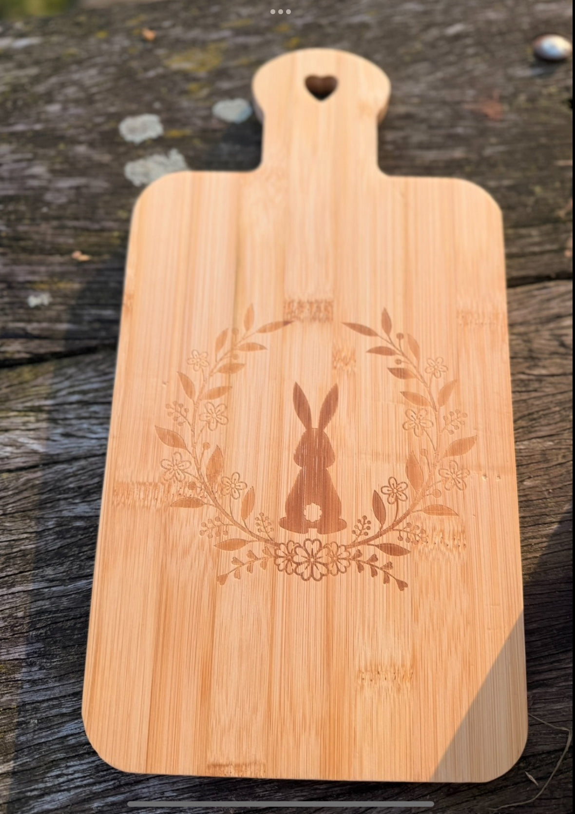 Lupinenkaffee mit Brettchen, das ideale Geschenk im Frühling oder zu Ostern