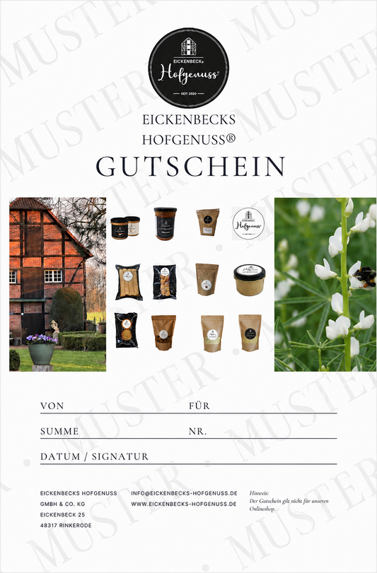 Genuss-Gutschein 25,- €
