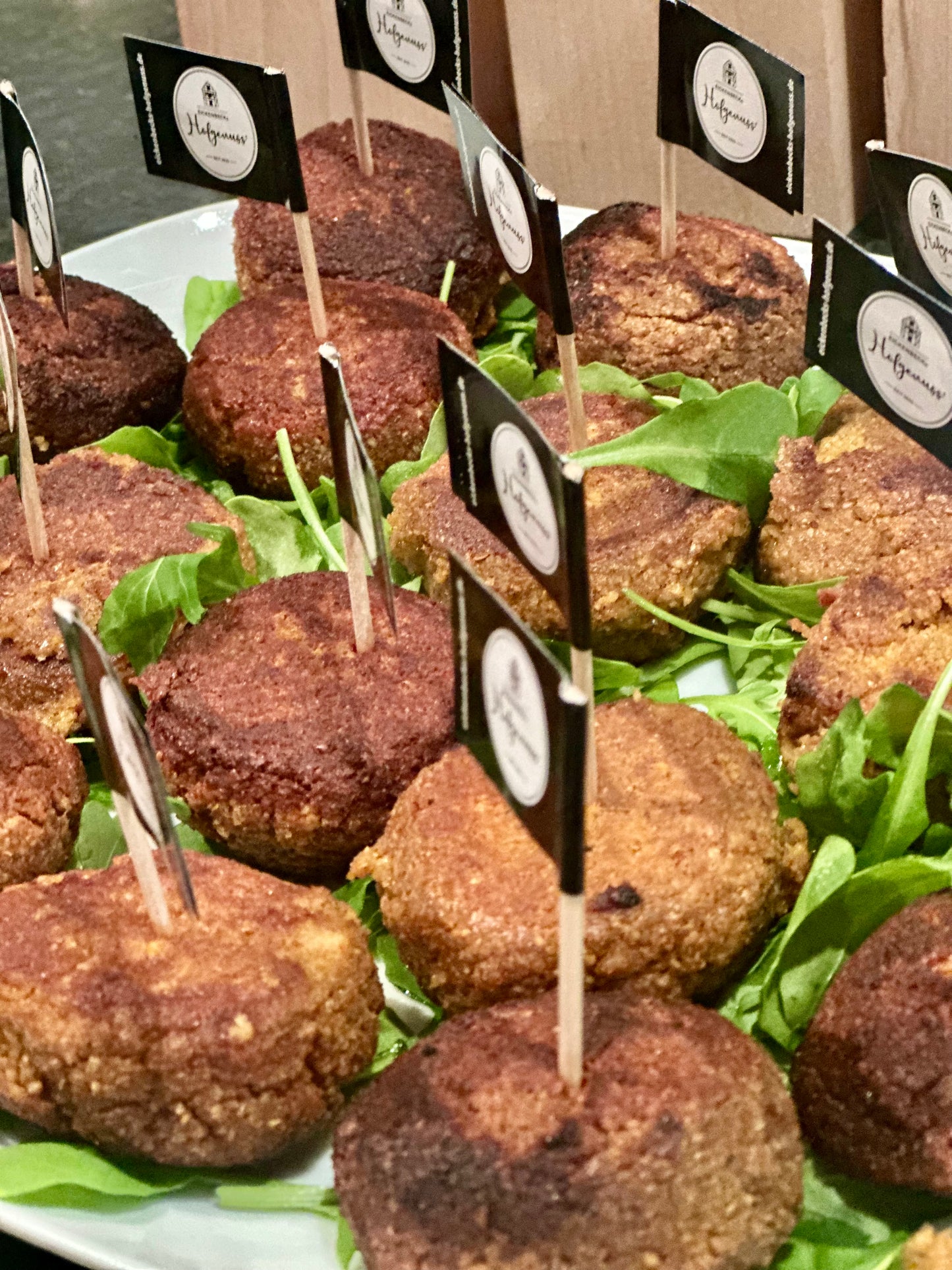 vegane LUPINEN-FALAFEL, proteinreiche, pflanzliche Alternative aus Hülsenfrüchten